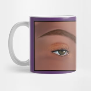 Golden Eye Design Mug